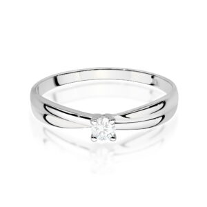10ct białe złoto Jubiler Kraków BigDIAMOND
