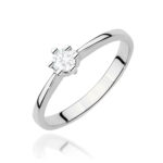 Pierścionek W0256 Diament Laboratoryjny 0