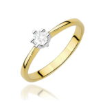 Pierścionek W0256 Diament Laboratoryjny 0