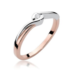 Pierścionek W027 Diament 0