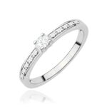 Pierścionek W0288 Diament Laboratoryjny 0