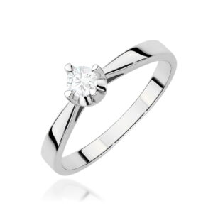 Pierścionek W0293 Diament Laboratoryjny 0