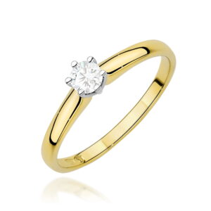Pierścionek W0317 Diament Laboratoryjny 0