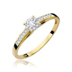 Pierścionek W034 Diament 0