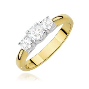 Pierścionek W0344 Diament Laboratoryjny 0