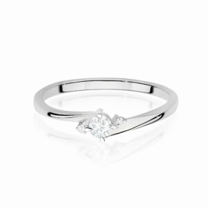 10ct białe złoto Jubiler Kraków BigDIAMOND
