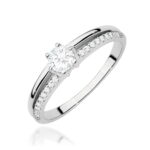 Pierścionek W0355 Diament Laboratoryjny 0