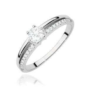 Pierścionek W0355 Diament Laboratoryjny 0