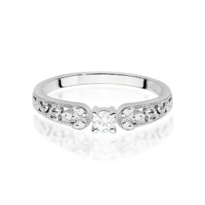 10ct białe złoto Jubiler Kraków BigDIAMOND