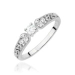 Pierścionek W0411 Diament Laboratoryjny 0