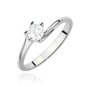 Pierścionek W0423 Diament Laboratoryjny 0