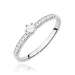 Pierścionek W0459 Diament Laboratoryjny 0