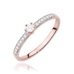 Pierścionek W0459 Diament Laboratoryjny 0