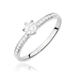 Pierścionek W0459 Diament Laboratoryjny 0