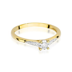 08ct żółte złoto Jubiler Kraków BigDIAMOND