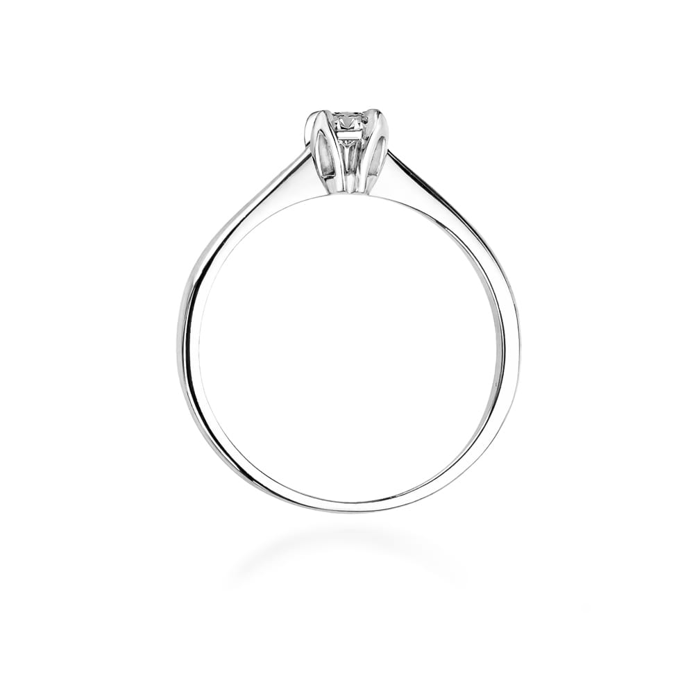 Pierścionek Diament 0,30ct białe złoto 3 Pierścionek Diament 0,30ct białe złoto - obrazek 3