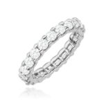Pierścionek W0515 z diamentami białe złoto Jubiler Kraków BigDIAMOND