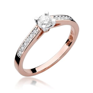 Pierścionek W052 Diament 0