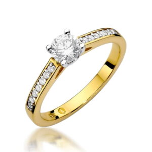 Pierścionek W052 Diament 0