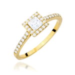 Pierścionek W0591 Diament 0