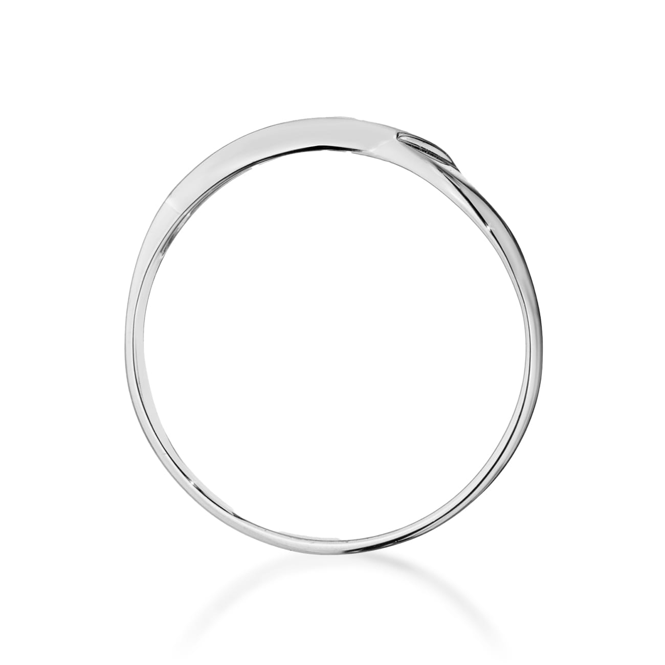 Pierścionek Diament 0,04ct białe złoto 3 Pierścionek Diament 0,04ct białe złoto - obrazek 3