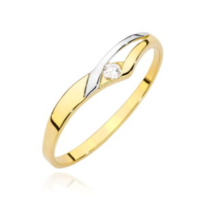 Pierścionek W0609 Diament 0