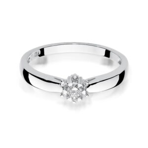 10ct białe złoto Jubiler Kraków BigDIAMOND
