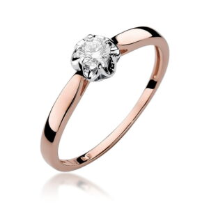 Pierścionek W062 Diament 0
