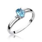 Pierścionek W068 Topaz 0