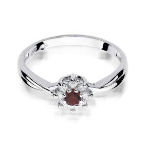 15ct białe złoto Jubiler Kraków BigDIAMOND