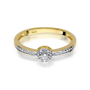 02ct żółte złoto Jubiler Kraków BigDIAMOND