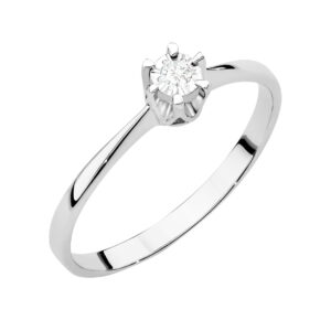 Pierścionek W111T Diament 0