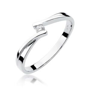 Pierścionek W137 Diament 0