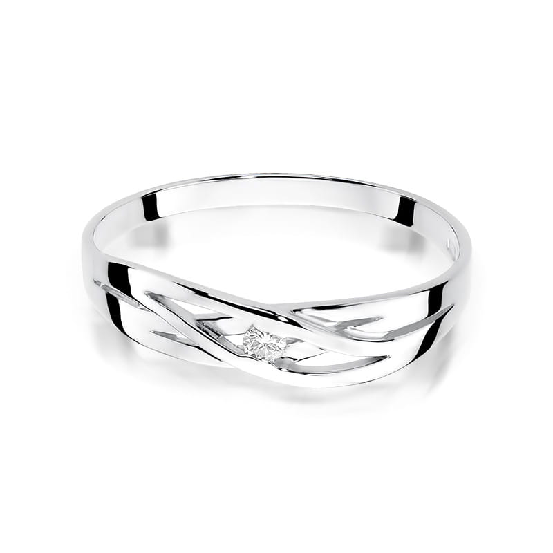 Pierścionek Diament 0,05ct białe złoto 2 05ct białe złoto Jubiler Kraków BigDIAMOND