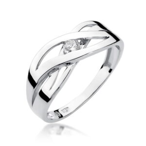 Pierścionek W156 Diament 0