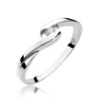 Pierścionek W158 Diament 0