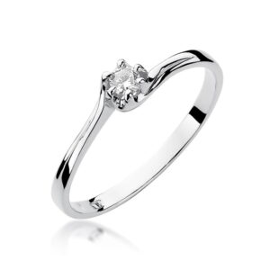 Pierścionek W163 Diament 0