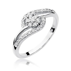 Pierścionek W184 Diament 0