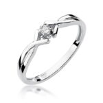 Pierścionek W190 Diament 0
