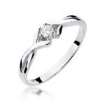 Pierścionek W190B Diament 0