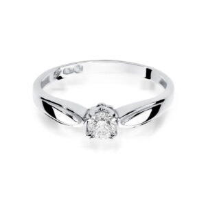 24ct białe złoto Jubiler Kraków BigDIAMOND