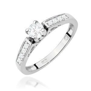 Pierścionek W198 Diament 0