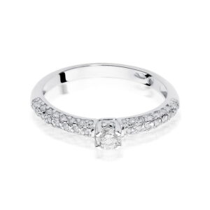 15ct białe złoto Jubiler Kraków BigDIAMOND