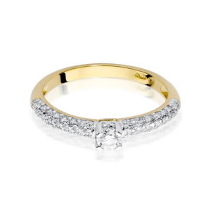 15ct żółte złoto Jubiler Kraków BigDIAMOND