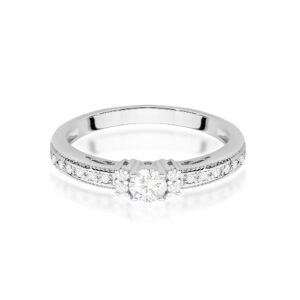 13ct białe złoto Jubiler Kraków BigDIAMOND