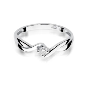10ct białe złoto Jubiler Kraków BigDIAMOND