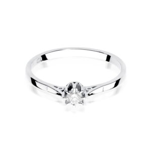 10ct białe złoto Jubiler Kraków BigDIAMOND