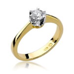 Pierścionek W220B Diament 0