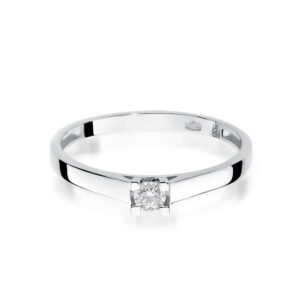 10ct białe złoto Jubiler Kraków BigDIAMOND