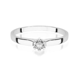15ct białe złoto Jubiler Kraków BigDIAMOND